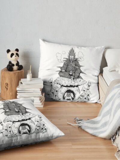 Dorohedoro En Throw Pillow Official Dorohedoro Merch