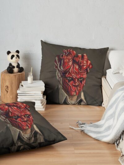 Dorohedoro Throw Pillow Official Dorohedoro Merch