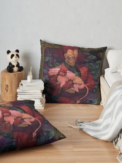 Dorohedoro Throw Pillow Official Dorohedoro Merch