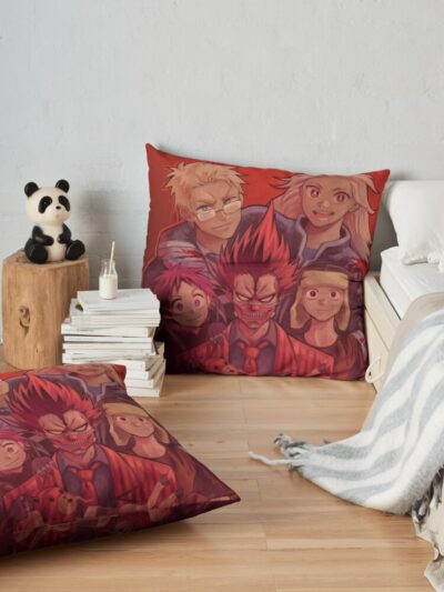 Dorohedoro Throw Pillow Official Dorohedoro Merch